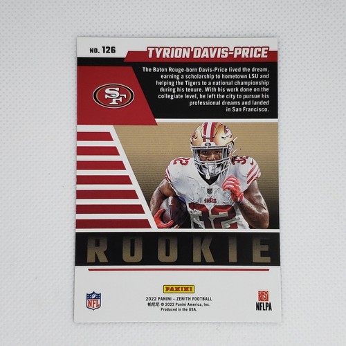 2022 Panini Zenith Football Rookies Complete Your Deck Pick-A-Card - Picture 5 of 17