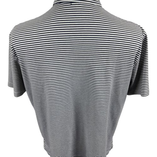 Polo Ralph Lauren Polo Shirt Men's Large Blue White Striped Pony Golf Preppy - Picture 10 of 14