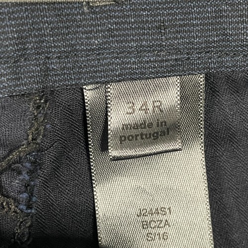 John Varvatos Pants Mens 34x30 Blue Slim Fit Chino Stretch 5 Pocket Designer - Picture 6 of 15