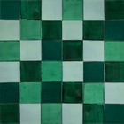 Patchwork of monochrome tile for bathroom wall kitchen tiles 10x10 cm - Verna