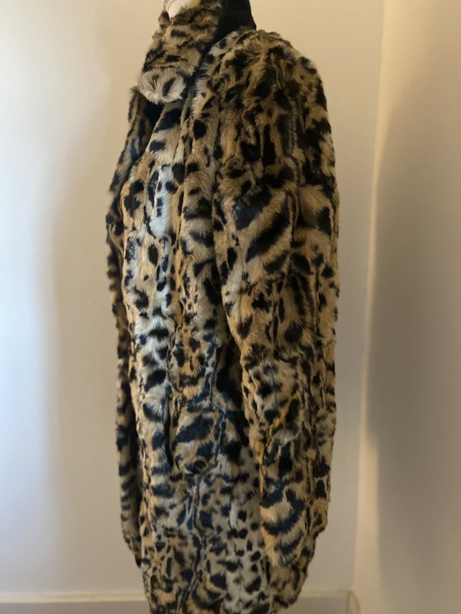 Matison stone leopard clearance coat
