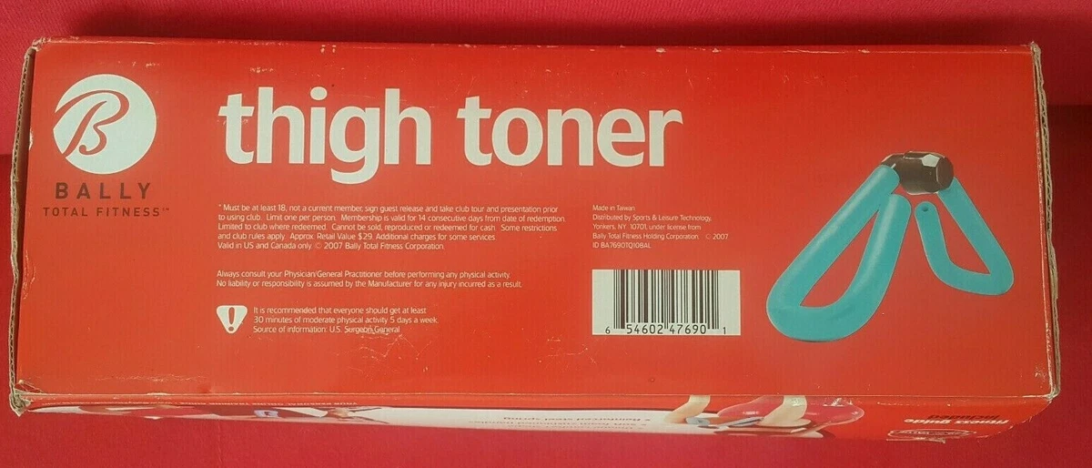 Bally Total Fitness Thigh Toner OPEN BOX