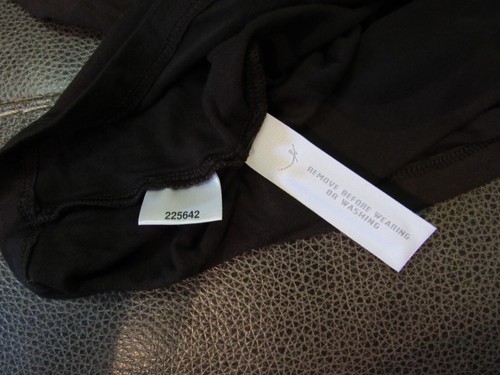 Ann Taylor Loft Women's Size M Top Long Sleeve V-neck Scoop Neck Twist Brown - Picture 7 of 8