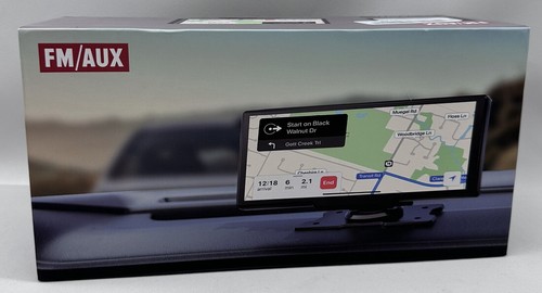 Hikity Touchscreen Portable Bluetooth Car Stereo Wireless Apple CarPlay Android - Picture 2 of 6
