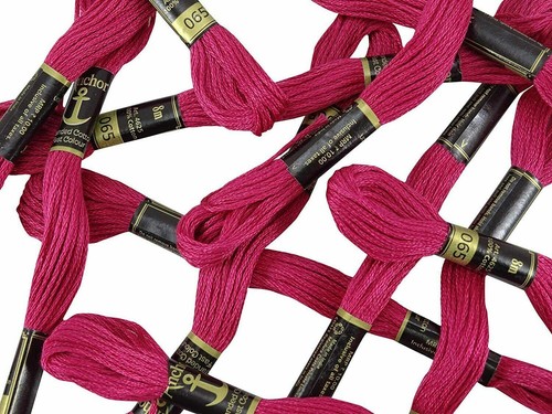 Anchor Threads Stranded Cotton Thread Cross Stitch Sewing Hand Embroidery Floss - Picture 3 of 5