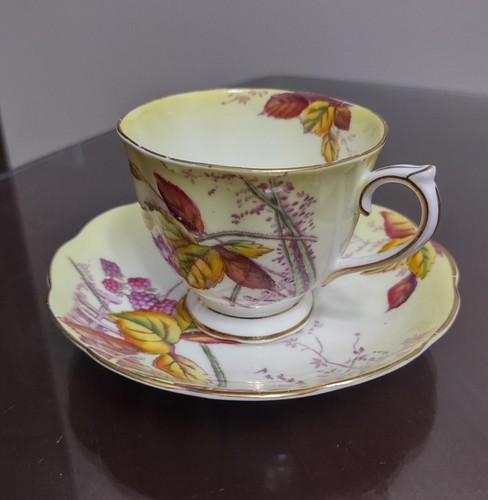 Royal Albert Bramble Bone China Tea Cup and Saucer Made in England - Picture 3 of 9