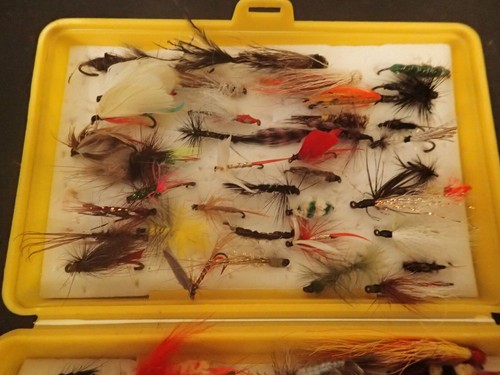Billy Pate Estate Tibor Fly Fishing l x80 Trout Wet flies + Nymphs case w/ COA - Photo 4 sur 24