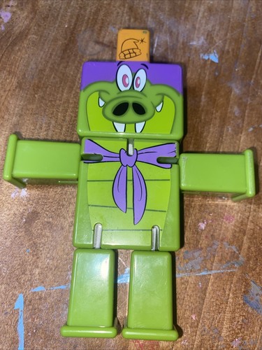 Cartoon Network 2007 Promo BLOCK FIGUR Crocco out of Jimmy’s head crocodile - Bild 2 von 6
