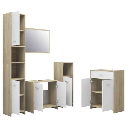 Badmöbel Badezimmermöbel Badezimmerschrank Badmöbelset Badschrank Unterschrank - Bild 106 von 127