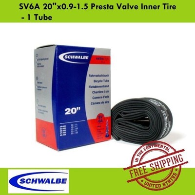 1 Tube Schwalbe SV11A 26/"x0.75-600x23C Presta Valve MTB Bike Inner Tire