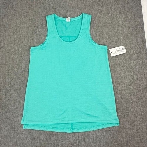 NEW Xersion Athletic Tank Top Small Adriatic Aqua/ Green Quick Dri Stretch $32