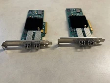 Lot of 2x Atto FC-82EN Dual Port  8GB/S Firbre Channel  PCIE 2.0 Hos Bus Adapter