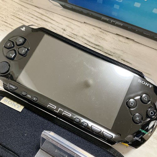 SONY PSP -1000 PSP1000 Black Console Bonus Pack Playstation Region free JAPAN - Picture 5 of 15