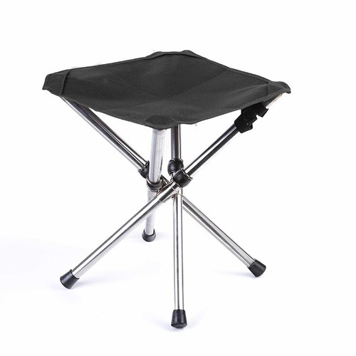 Small Folding Stool Mini Portable Outdoor Camping Chair Foldable Hiking Fishing - Picture 12 of 12