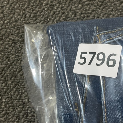 Pantalones de mezclilla GINGTTO para hombre talla 32x28 ajustados elásticos 32 28 azul - Imagen 13 de 13