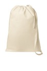 Port Authority Laundry Bag Shoulder Straps 100% cotton Drawcord Closure Bg0850