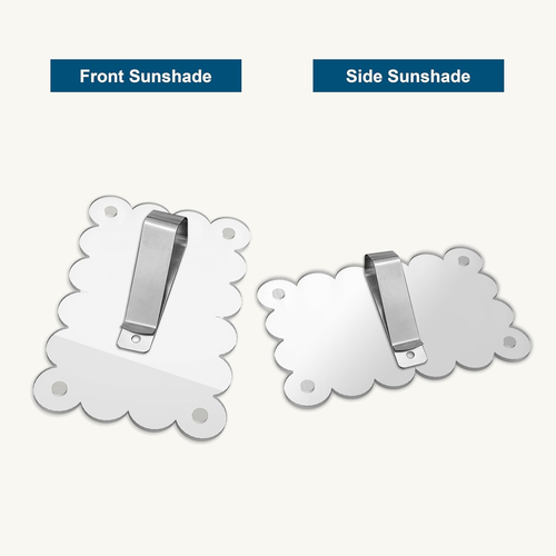 Car Sun Visor Photo Holder, Universal Magnetic Photo Car Visor Clip, Decorate Yo - Picture 7 of 7