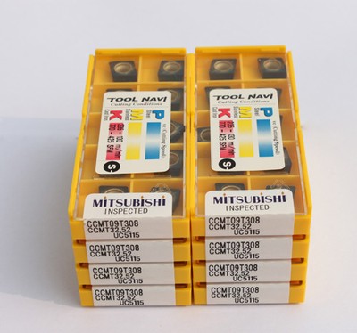10PCS in BOX Original MITSUBISHI CCMT09T308 UC5115 CCMT32.52 Carbide Insert New