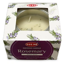 HEM  Premium Smudge Long Lasting Scented Candle with  natural essential oil