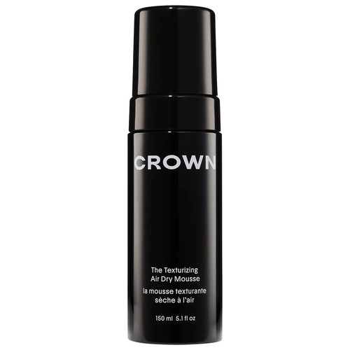 CROWN AFFAIR The Texturizing Air Dry Hair Mousse, Black - 150ml (Pack of 1)