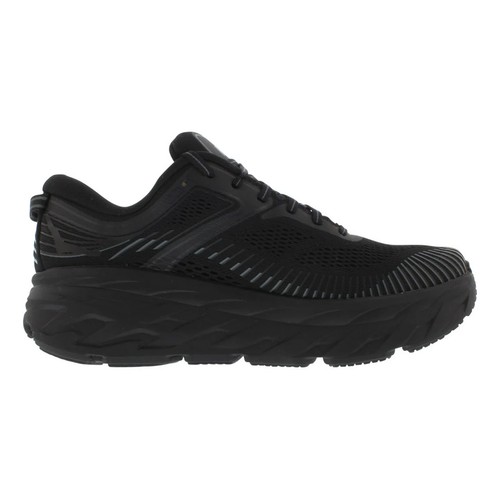 Zapatos para correr Hoka Bondi 7 para hombre 1110518 BBLC negros 100 % originales nuevos - Imagen 2 de 4