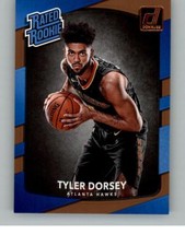 2017-18 Donruss Tyler Dorsey 157  RC, RR  Atlanta Hawks