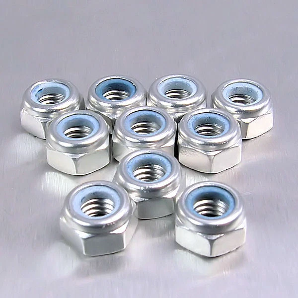 PRO-BOLT Ecrou Nylstop en Aluminiums M6 Pack x 10 Aluminium