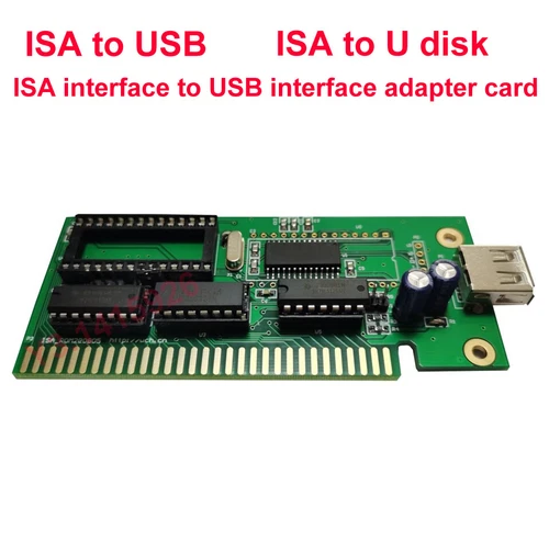 ISA to USB ISA to U disk ISA interface to USB interface adapter card 1Pc