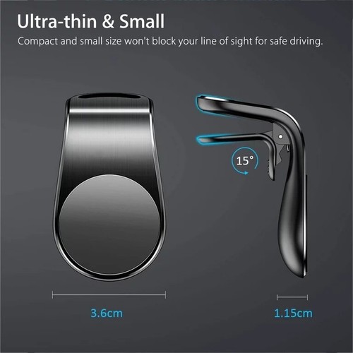 360°Car Holder Windshield Dashboard Magnetic Mount Bracket For Cell Phone iPhone - Picture 3 of 7