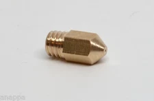 Replacement Brass 3D Printer Nozzle .4mm 1.75mm w/ Spreader Tip Makerbot RepRap