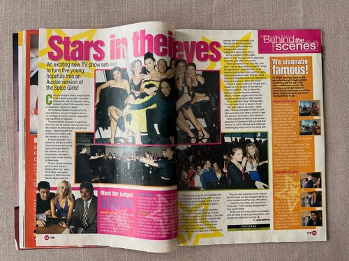 Vintage television - "Australian TV Week" Feb 2000 Aqua Gillian Anderson Logies - Picture 8 of 18