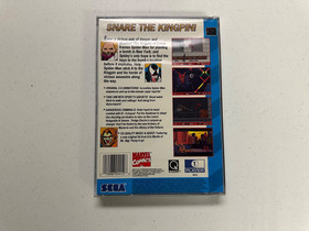Amazing Spider-Man vs. The Kingpin (Sega CD, 1993) CIC w/Manual/Reg.Card VF-NM