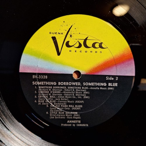 ANNETTE FUNICELLO "Something Borrowed, Something Blue" Vista Near Mint Mono 1964 - Picture 8 of 8