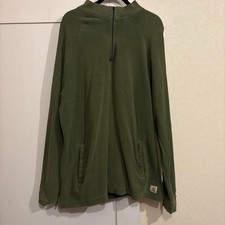 Carhartt Outdoor Half Zip Shirt Xl Olive Green Limited Edition VHTF Popular Prod