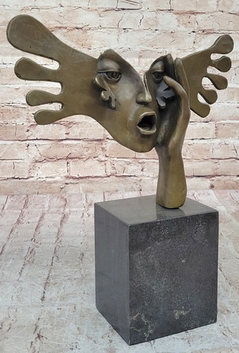 Salvador Dali Tribute Bronze Sculpture -Son of The Sun-Sunchild Radiance Artwork - Picture 4 of 10