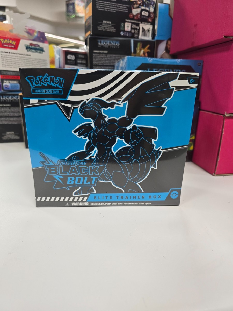 Pokemon TCG : Black Bolt Elite Trainer Box ETB - Stock in
