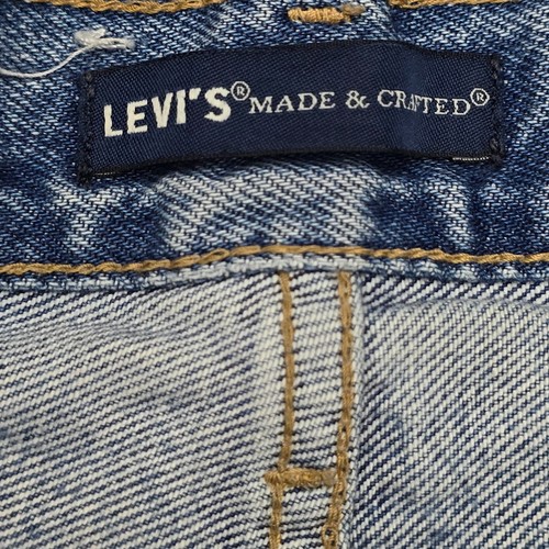 Levi's Made & Crafted Women Barrel Cropped High Rise Jeans Distressed Size 25 - Picture 12 of 17