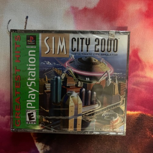 Brand New Sealed SIM CITY 2000 Greatest Hits Version Sony Playstation 1 PS1 - Picture 1 of 6