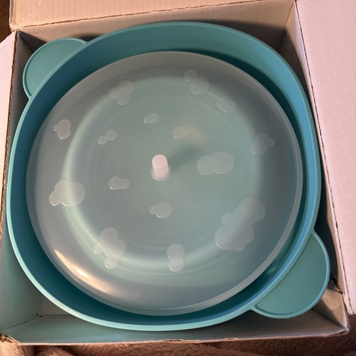 Collapsible Silicone Microwave Hot Air Popcorn Popper Bowl With Lid NEW - Picture 2 of 3
