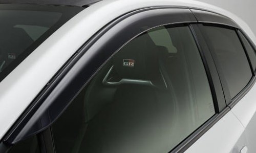Toyota Genuine GR corolla Window Rain Guard Visors 08162-12040 New - Picture 4 of 4