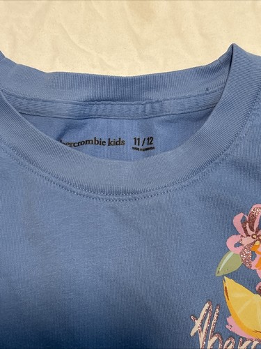 Lot Of Trendy Girls Play Short & Long Sleeve Tops Abercrombie 9/10 & 11/12 - Picture 18 of 24