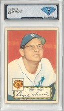 1952 Topps DIZZY TROUT #39 💎 DSG 7 NM