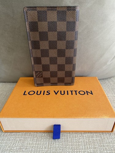 Authentic Louis Vuitton Damier Ebene Pocket Agenda Cover EUC - Picture 2 of 11