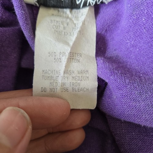 Earthquake Purple Lounge Pants Women's M Sun AOP - Picture 13 of 14