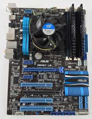 Intel Core i5 2500K + ASUS P8P67 LE + 8GB DDR3 + CPU Kühler #126