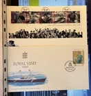 Guernsey Lot 14 : Two FDC, Liberation +Royal Visit good lot as scanned (602)
