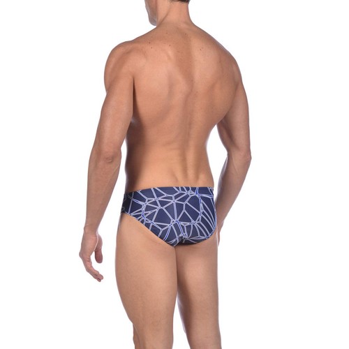 Arena Herren Badehose Schwimmhose Carbonics Pro Brief, Schwarz/Weiß, D7 - Picture 3 of 6