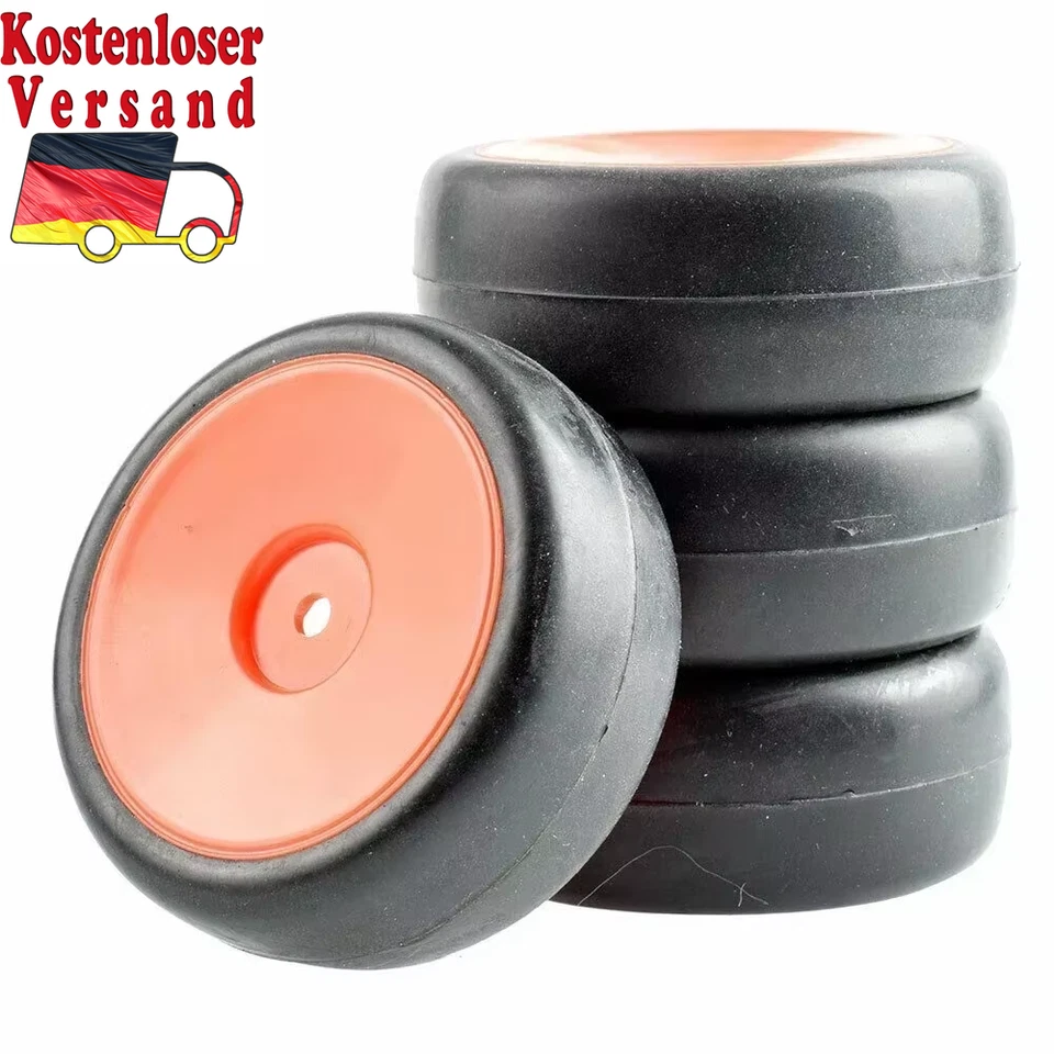 RC 9071-6018 Slick Racing Tires& Wheel Sets for HSP HPI 1/10 1:10 Touring Car - Bild 2 von 4