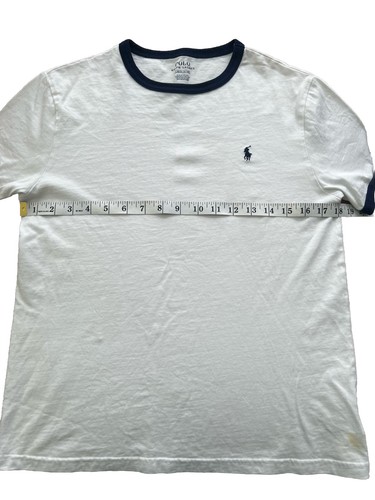 Polo Ralph Lauren Cotton Crew Neck Short Sleeve T Shirts Boys L (14-16) Lot Of 2 - Picture 15 of 20