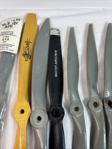 RC Flugzeug Modell Propeller Konvolut Prop Plane Kunststoff - Bild 3 von 22